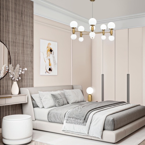 Потолочный светильник латунь Smart Eurosvet 30182