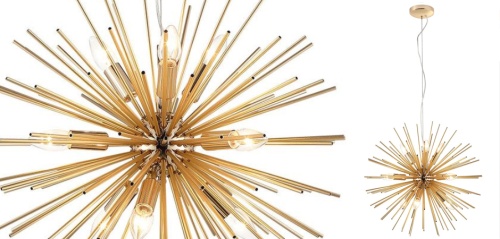 Подвесная люстра ASTRA STAR Chandelier Gold 58 156938-22