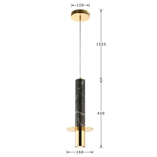 Подвес Favourite 2746-1P, подвес, D160xH420/1945, 1xGU10LEDx5W, 400LM, 3000K, included