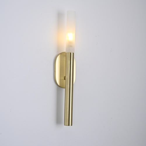 Бра Rousseau Small Bath Sconce Brass от Imperiumloft 192930-22