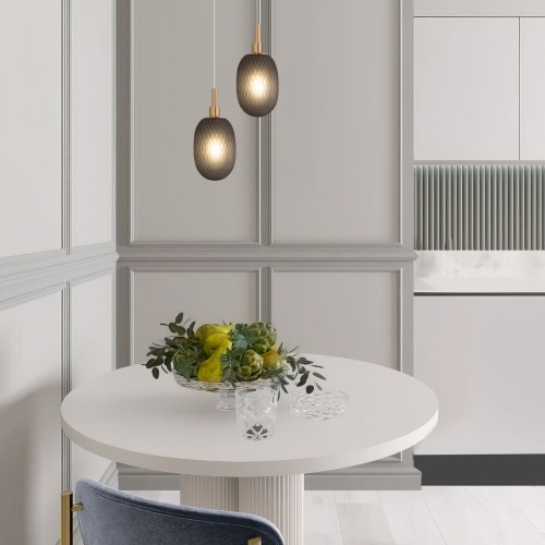 Светильник подвесной Eurosvet 50266/1 дымчатый