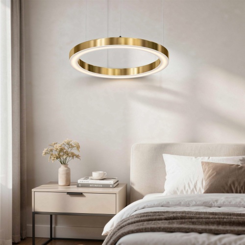 Подвесная люстра Light Ring Horizontal D100 Золотой 177926-22