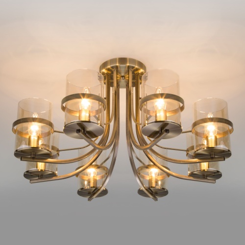 Потолочный светильник Eurosvet 60085/8 античная бронза