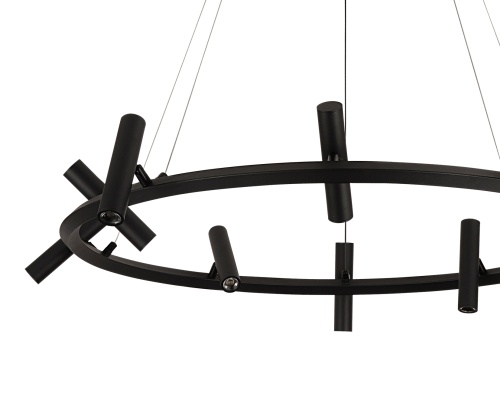 Люстра Kink Light Верония черный Led 30W 07613-10A,19