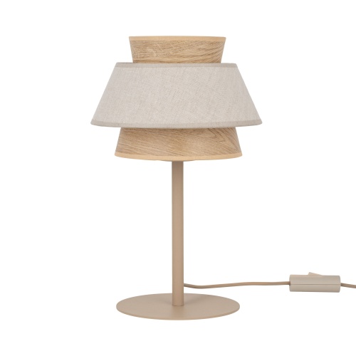 Настольный светильник TK Lighting 16222 Kalum бежевый