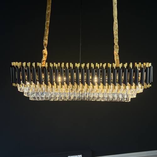 Люстра Empire Black Rectangular Chandelier Crystal от Imperiumloft 156487-22