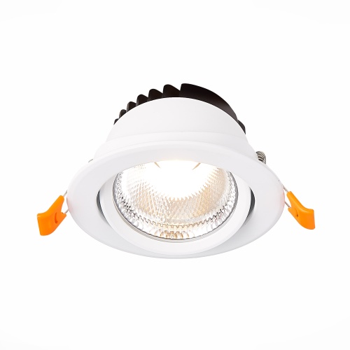 ST211.538.10.36 Св-к встр. Белый LED 1*10W 3000K 750Lm Ra80 36° IP20 D109xH65 220-240V Встраиваемые светильники