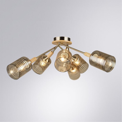 Потолочная люстра Arte lamp A4536PL-6AB СВЕТИЛЬНИК ПОТОЛОЧНЫЙ