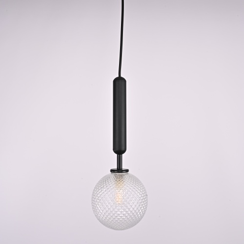 Подвесной светильник RAFFIN Black/Transparent 177910-26