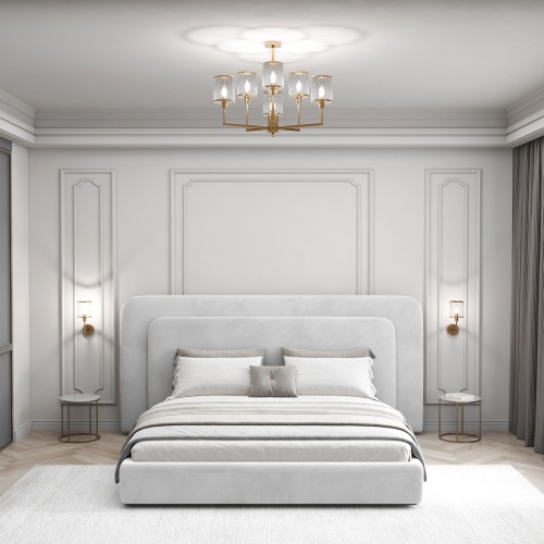 Потолочный светильник Eurosvet 60144/6 золото Smart