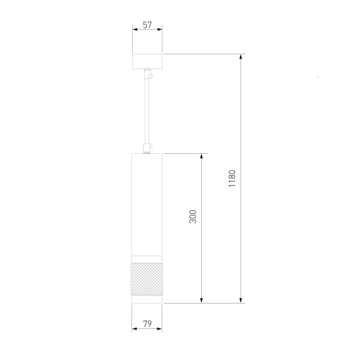 Подвесной светильник Eurosvet DLN108 GU10 черный/золото