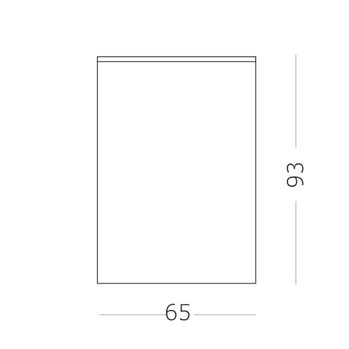 ST114.507.01 Светильник потолочный Белый GU10 1*50W  IP20 L65xW65xH93 220V Без ламп Накладные светильники