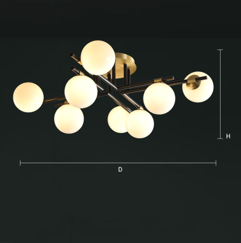 Потолочная люстра MARYON L8 207941-23