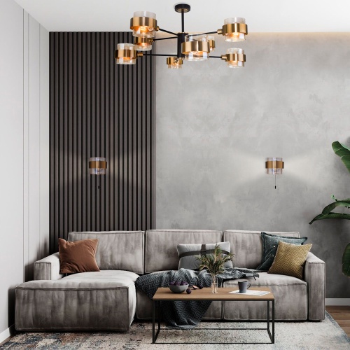 Настенный светильник Eurosvet 70127/1 черный