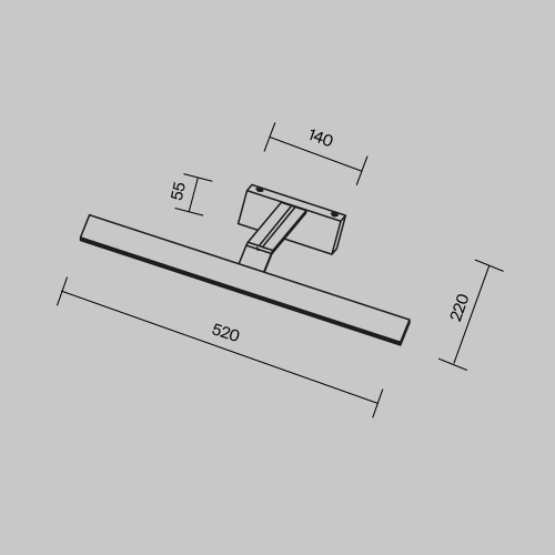 Подсветка Maytoni MIR010WL-L12B4K