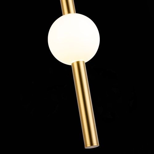 SL1222.233.01 Светильник подвесной ST-Luce Золотистый/Золотистый, Белый LED 1*18W 4000K ANGURRA