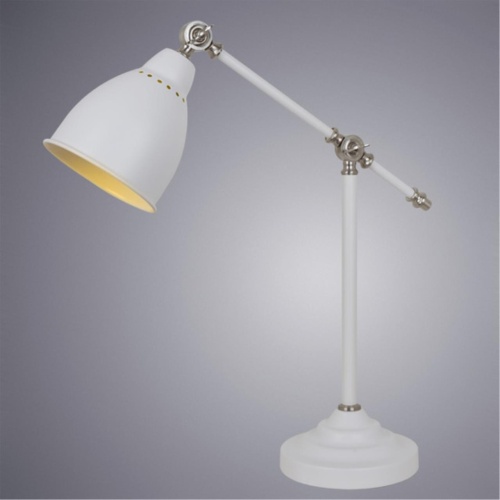 Офисная настольная лампа Arte lamp A2054LT-1WH СВЕТИЛЬНИК НАСТОЛЬНЫЙ
