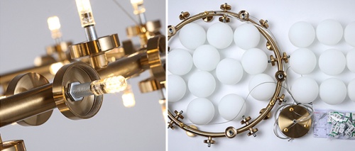 Люстра Milk Bubble Round Chandelier от Imperiumloft 73631-22