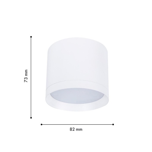 Накладной светильник Favourite 4708-1C, накладной светильник, D82xH73, 1xGX53LEDx15W, IP20, excluded