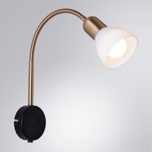 Бра Arte lamp A3116AP-1BK СВЕТИЛЬНИК НАСТЕННЫЙ