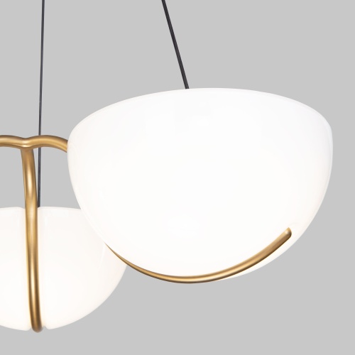 Подвесной светильник Eurosvet 50083/3 LED золото