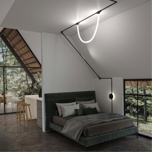 Магнитный трековый светильник Arte lamp A6161PL-1BK СВЕТИЛЬНИК ПОТОЛОЧНЫЙ RAPID 48В 12Вт 872лм 4000К 90+ 36°