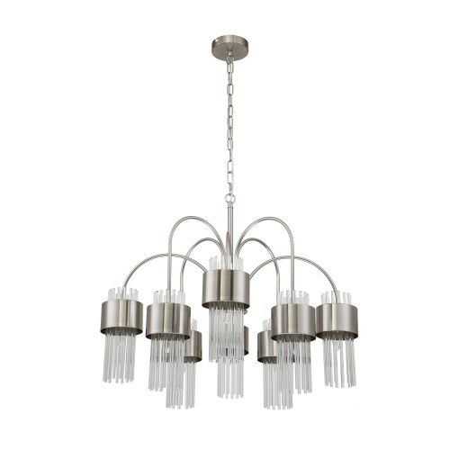 Подвесной светильник Escada 656/8PL E14*40W Satin nickel