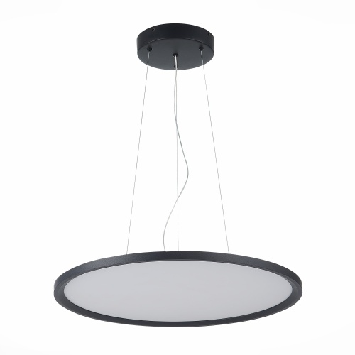 ST602.443.56 Светильник подвесной Черный LED 1*56W 4000K 5 040Lm Ra&gt;80 120 IP20 D600xH36 185-265V Подвесные светильники