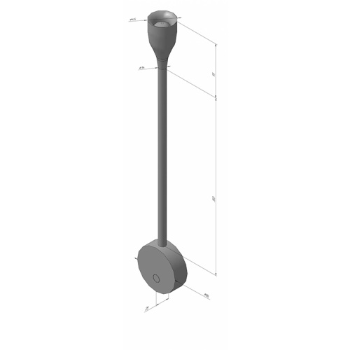Бра Noxi Black от Imperiumloft 312156-22