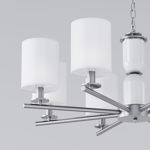 Потолочный светильник Eurosvet 60146/8 никель Smart