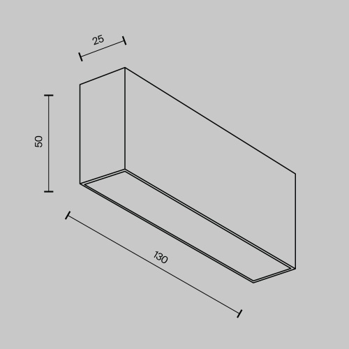 Потолочный светильник Technical C068CL-12W3-6K-W