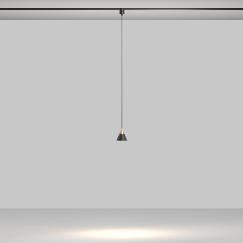 Трековый подвесной светильник Technical TR166-1-7W3K-M-B