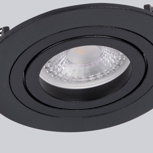 Врезной светильник Favourite 4543-1C, врезной светильник, D92xH28, cutout:D80, 1xGU10x35W, IP20, excluded