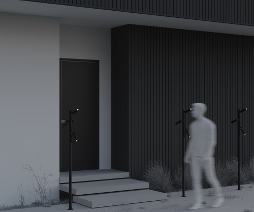 Садово-парковый светильник Outdoor O494FL-L30B3K