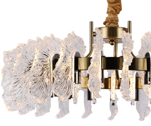 Люстра Kink Light Мару латунь/черный жемчуг 07695-60,36-29