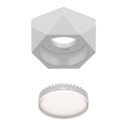 Уличный накладной светильник Favourite 4668-1U, уличный светильник, L110xW95xH42, 1xGX53LEDx15W, IP54, excluded