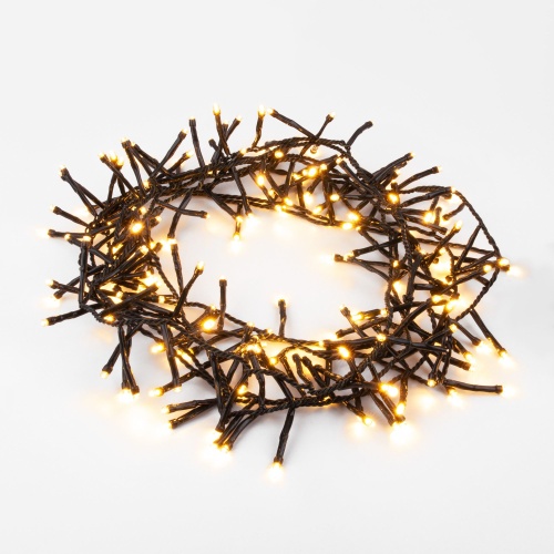 Гирлянда бытовая электрическая нить Eurosvet 400-004 теплый белый