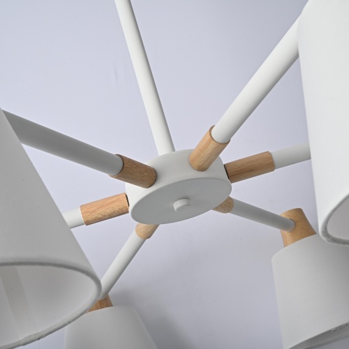 Люстра на штанге NATURA A WHITE 6 177987-26