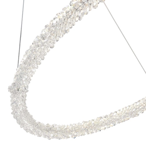 SL6110.223.01 Люстра подвесная ST-Luce Золотистый/Золотистый LED 1*45W 3000 - 6500K АВАНА