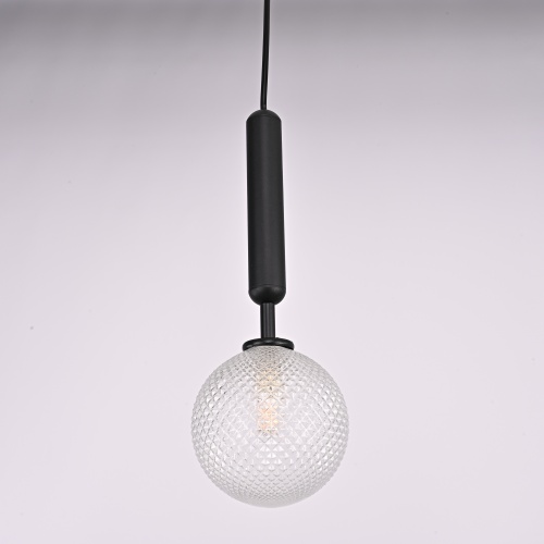 Подвесной светильник RAFFIN Black/Transparent 177910-26