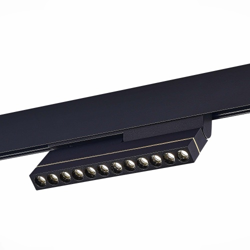 ST805.446.12 Магнитный трековый светильник Черный LED 1*12W 4000K 450Lm Ra&gt;90 36° IP20 L220xW22xH117 SKYLINE 48