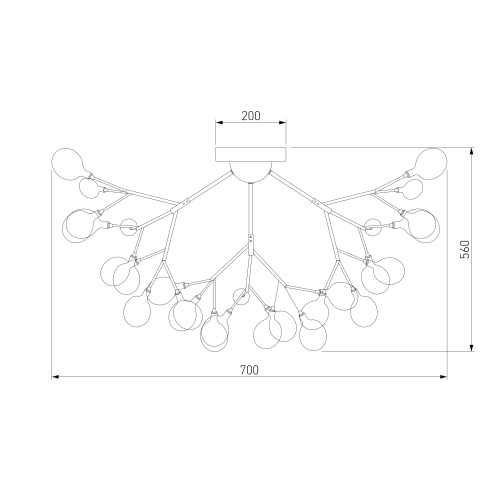 Потолочный светильник Bogate's 566