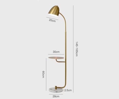 Торшер Kink Light Олби черный 07041,19