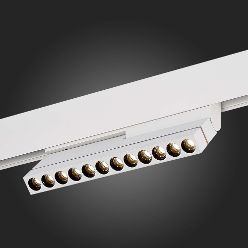 ST805.536.12 Магнитный трековый светильник Белый LED 1*12W 3000K 450Lm Ra&gt;90 36° IP20 L220xW22xH117 SKYLINE 48