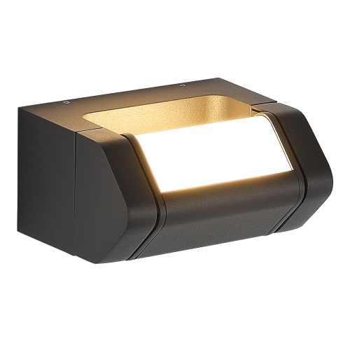 SL9540.701.01 Светильник уличный настенный ST-Luce темно-серый LED 1*8W 3000K PROTECH